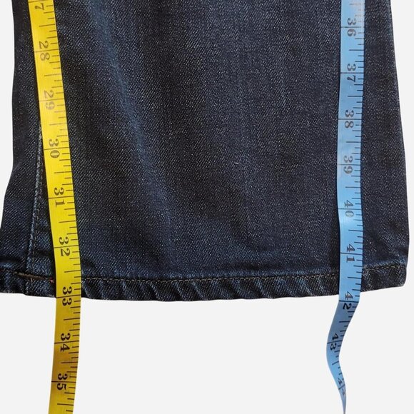 GAP Curvy Stretch Jeans Dark Wash Size 6L 33 Inseam Straight Leg - Picture 5 of 5